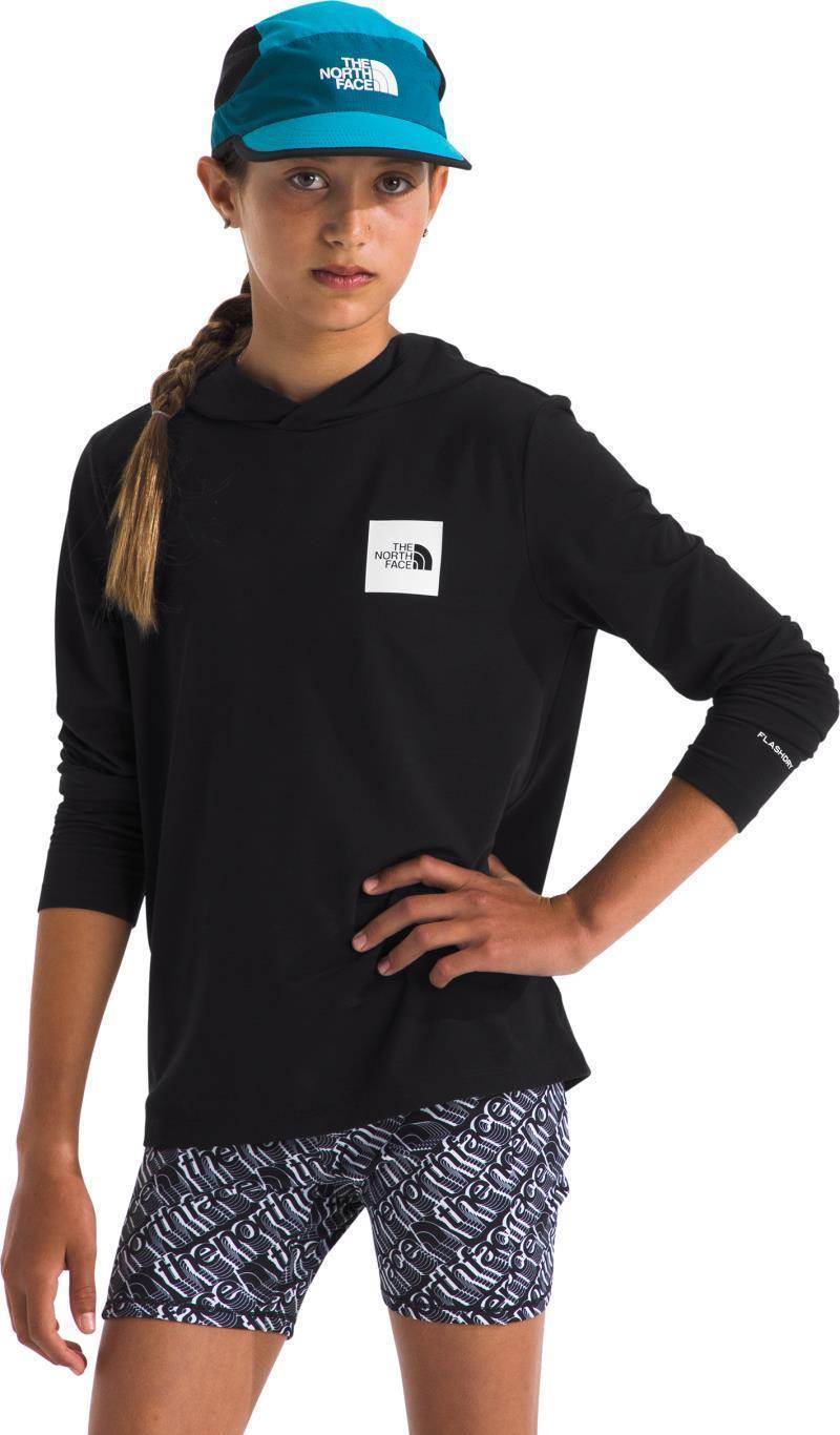 Adventure Graphic LS Hoodie - Teen - tnf black 1
