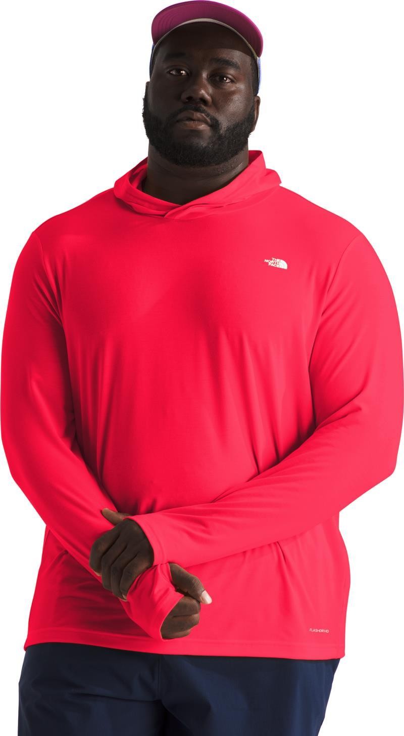 Adventure Sun Hoodie, Big - Mens - hibiscus 1