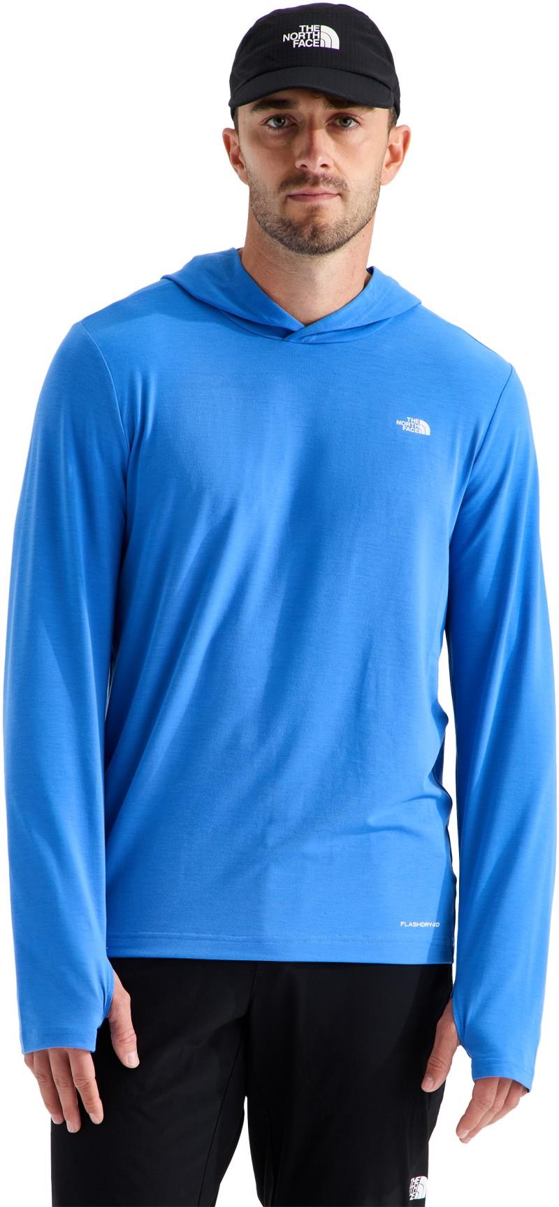 Adventure Sun Hoodie - Mens - active blue 1