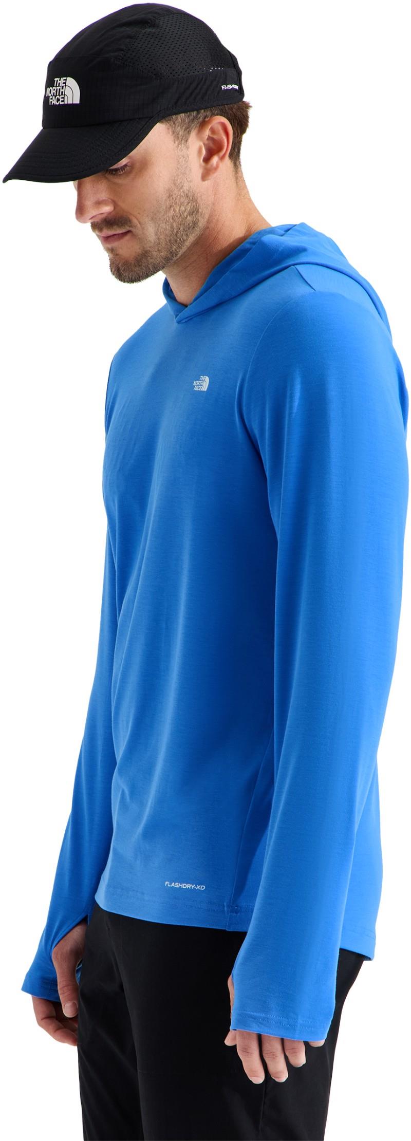 Adventure Sun Hoodie - Mens - active blue 1