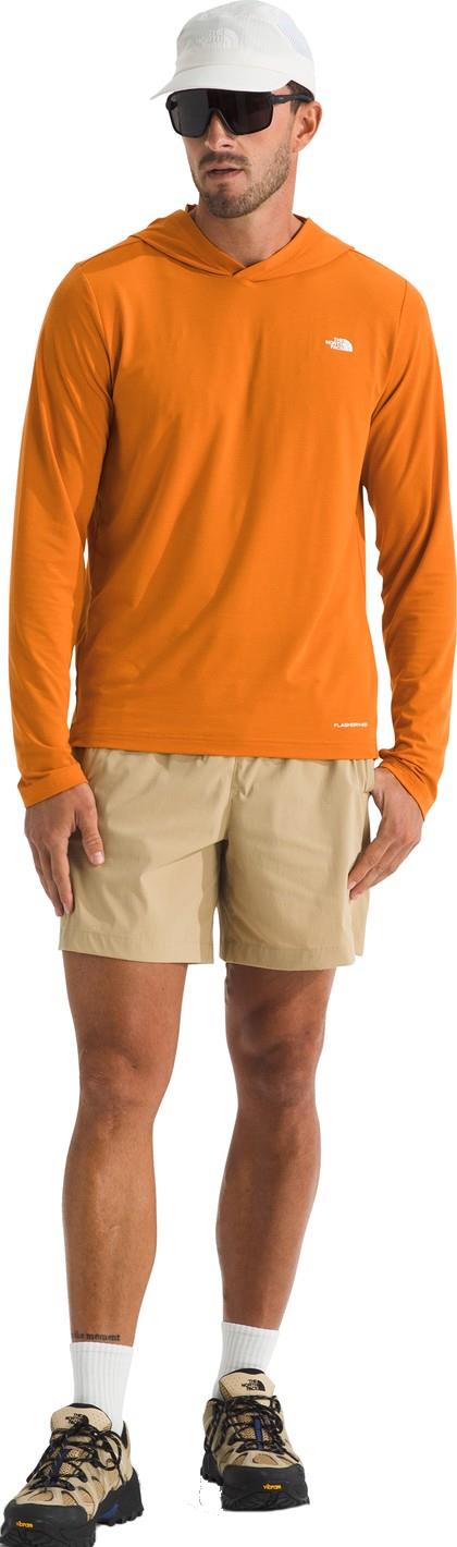 Adventure Sun Hoodie - Mens - dust orange 1