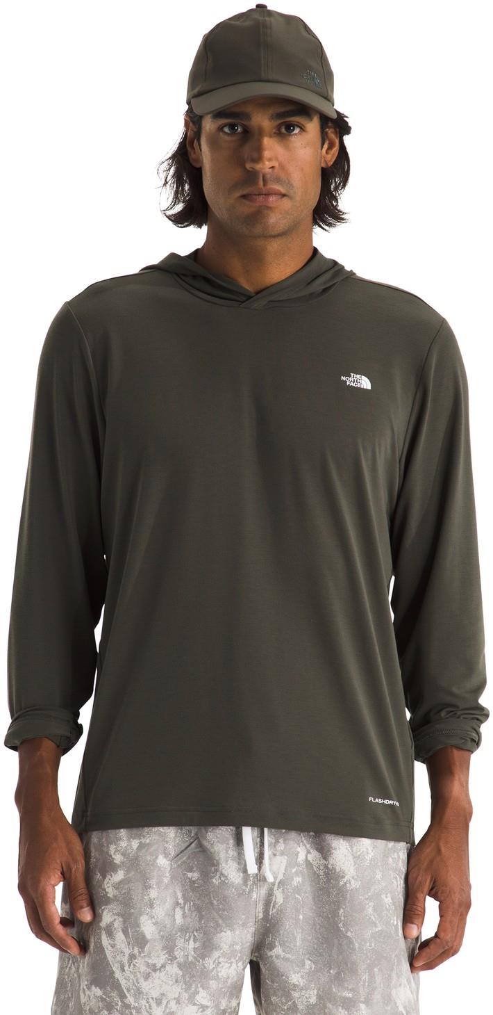 Adventure Sun Hoodie - Mens - new taupe green 1