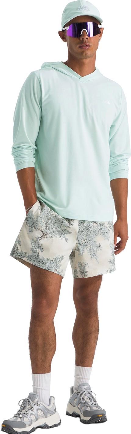 Adventure Sun Hoodie - Mens - opal frost 1