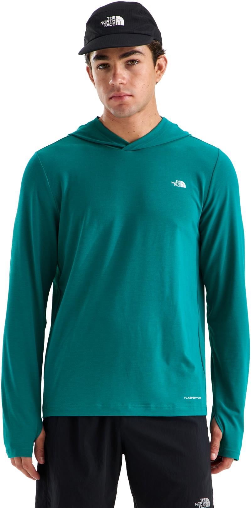 Adventure Sun Hoodie - Mens - restorative teal 1