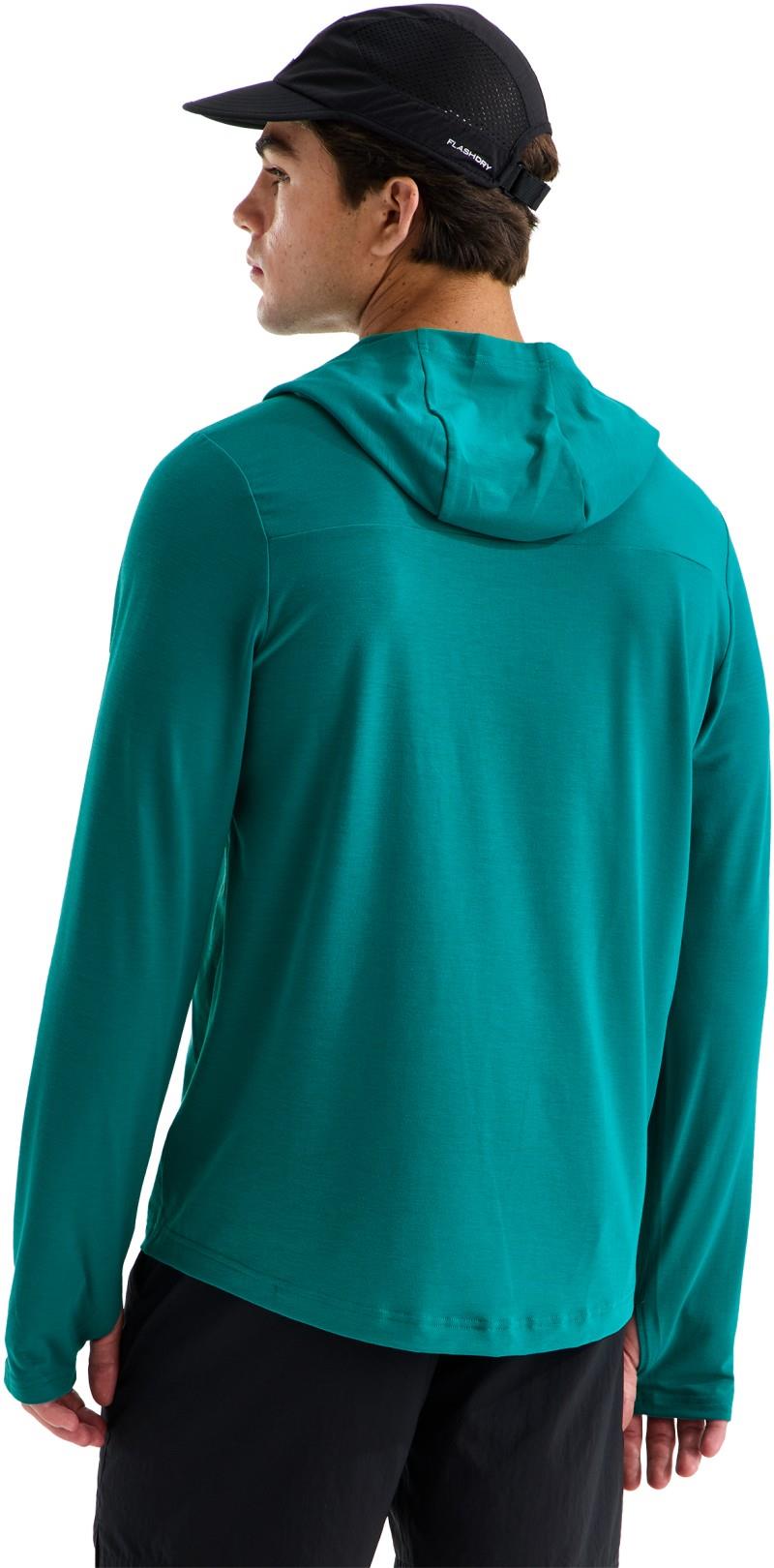 Adventure Sun Hoodie - Mens - restorative teal 1