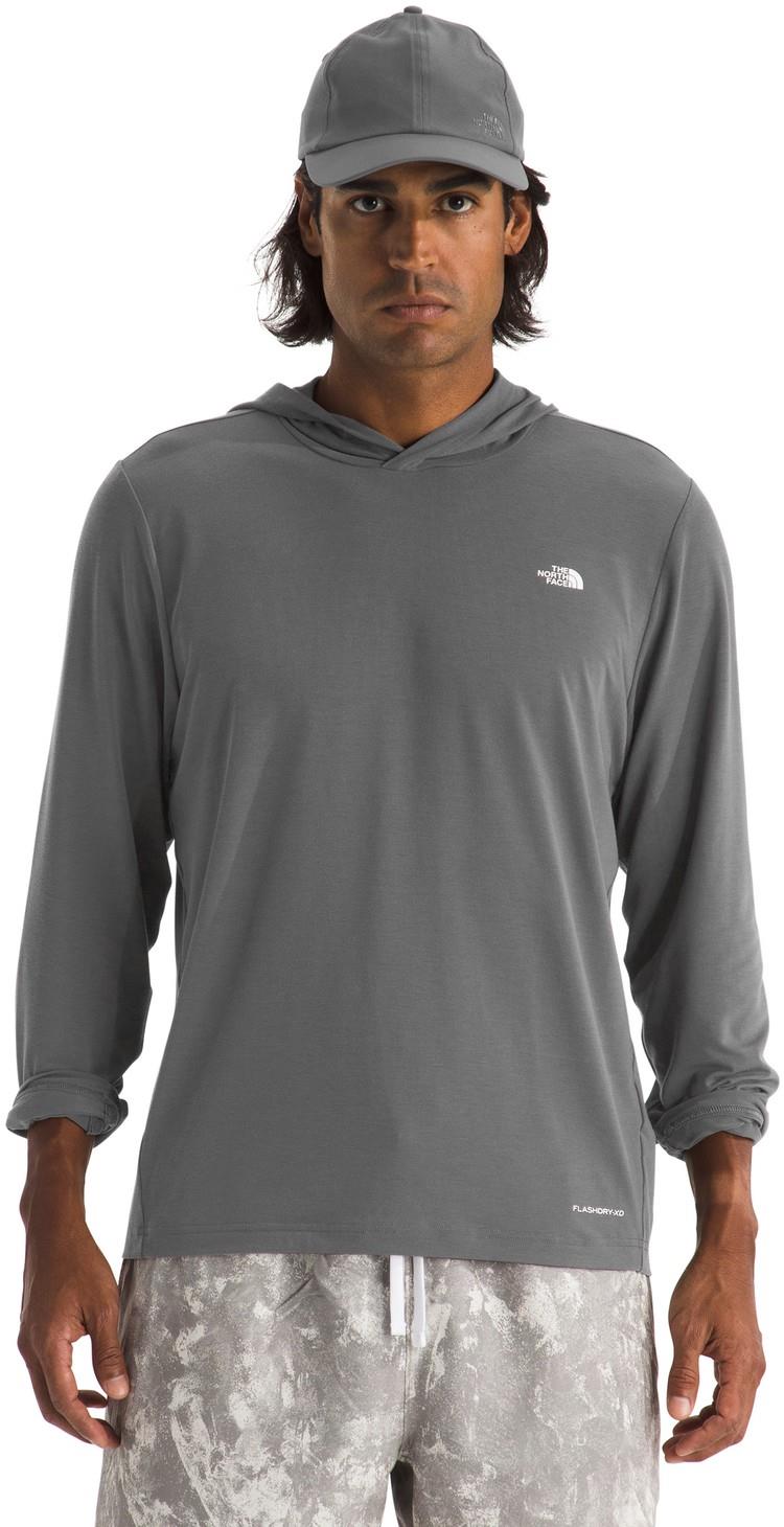 Adventure Sun Hoodie - Mens - smoked pearl 1