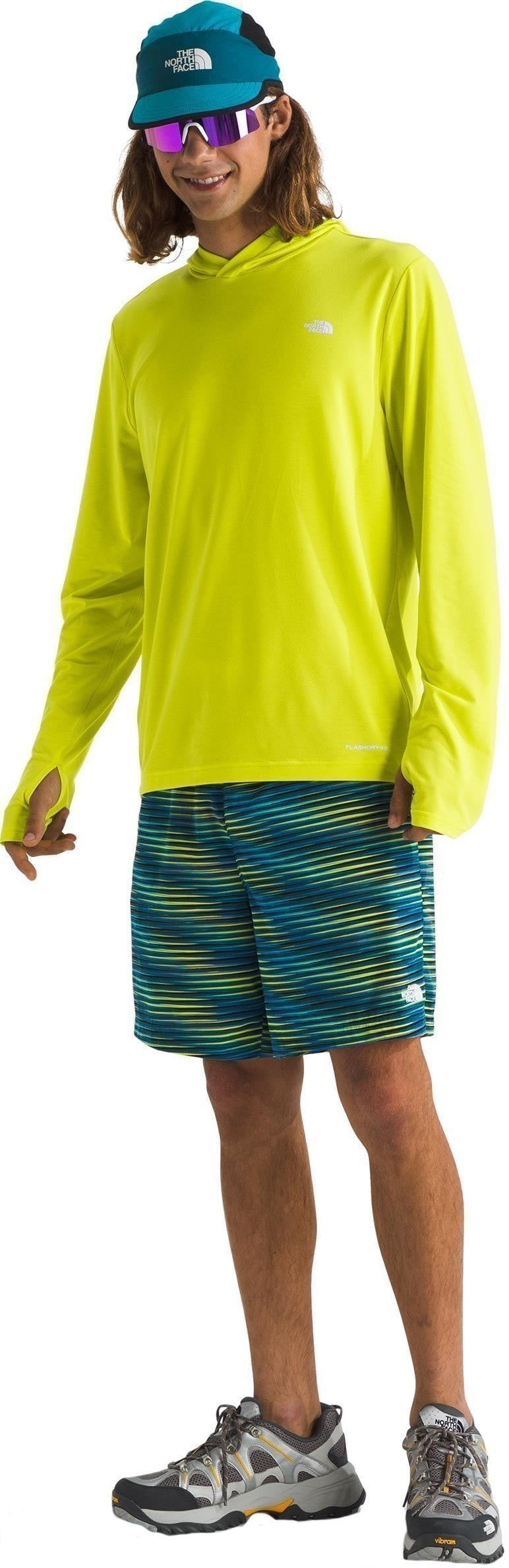 Adventure Sun Hoodie - Mens - sulphur spring green 1