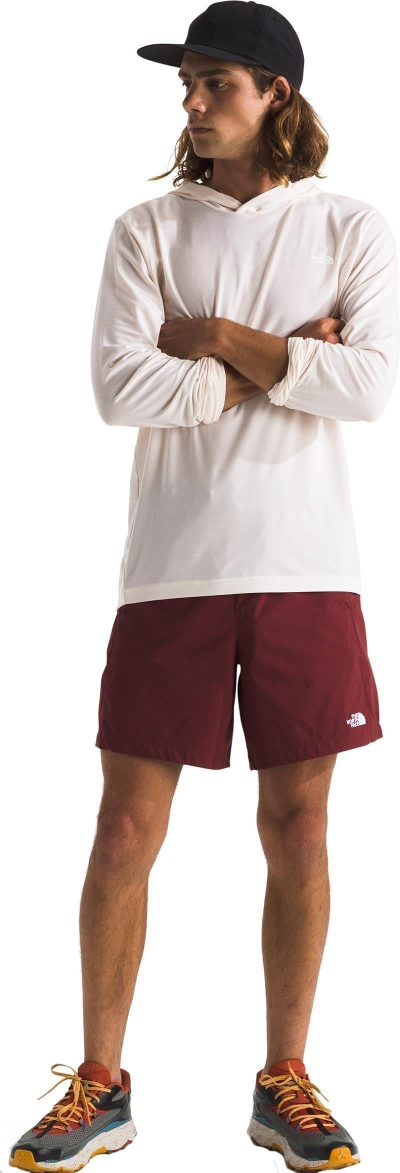 Adventure Sun Hoodie - Mens - white dune 1