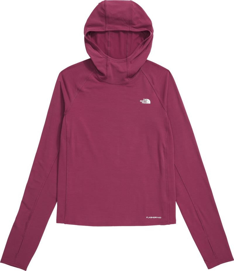 Adventure Sun Hoodie - Womens - cyber berry 1