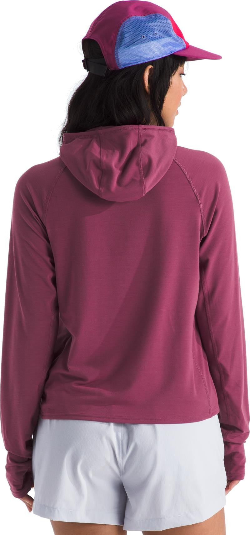 Adventure Sun Hoodie - Womens - cyber berry 1