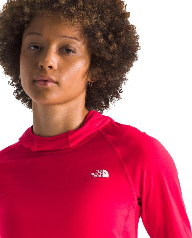 Adventure Sun Hoodie - Womens - hibiscus 1