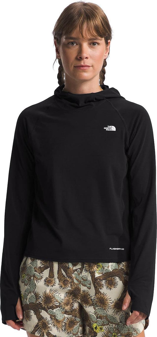 Adventure Sun Hoodie - Womens - tnf black 1