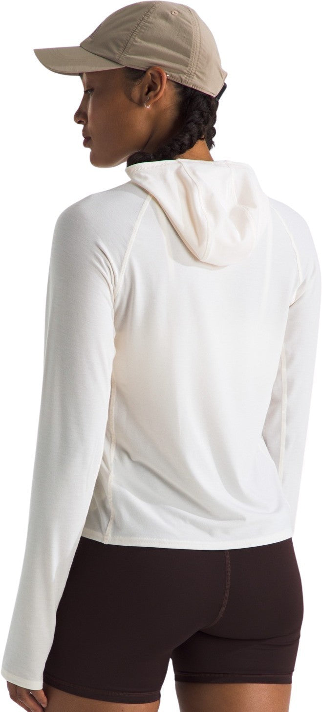 Adventure Sun Hoodie - Womens - white dune 1