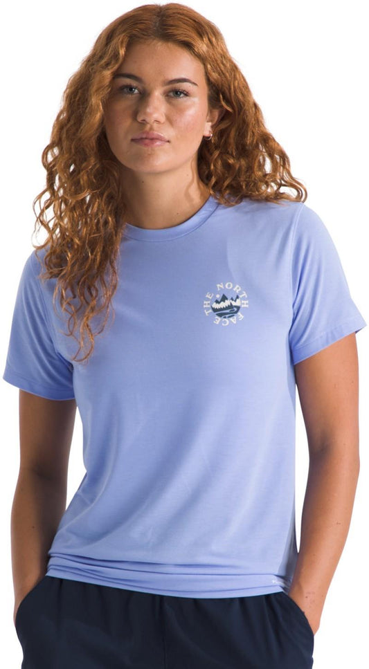 Adventure Sunrise Escape SS Tee - Womens - periwinkle glow 1