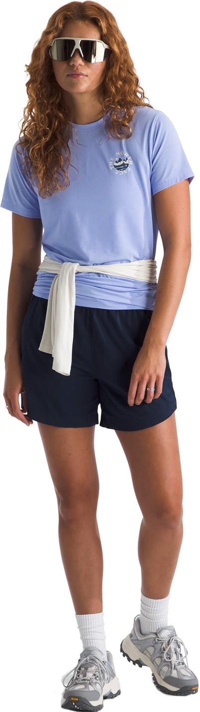 Adventure Sunrise Escape SS Tee - Womens - periwinkle glow 1