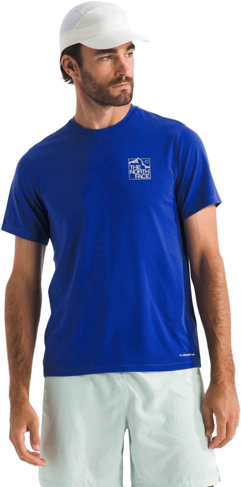 Adventure Sunrise Hike SS Tee - Mens - tnf blue 1
