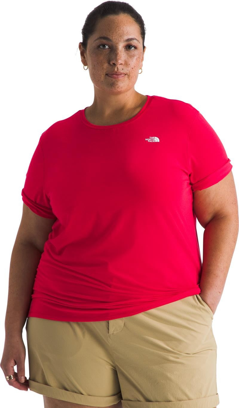 Adventure Tee, Plus - Womens - hibiscus 1
