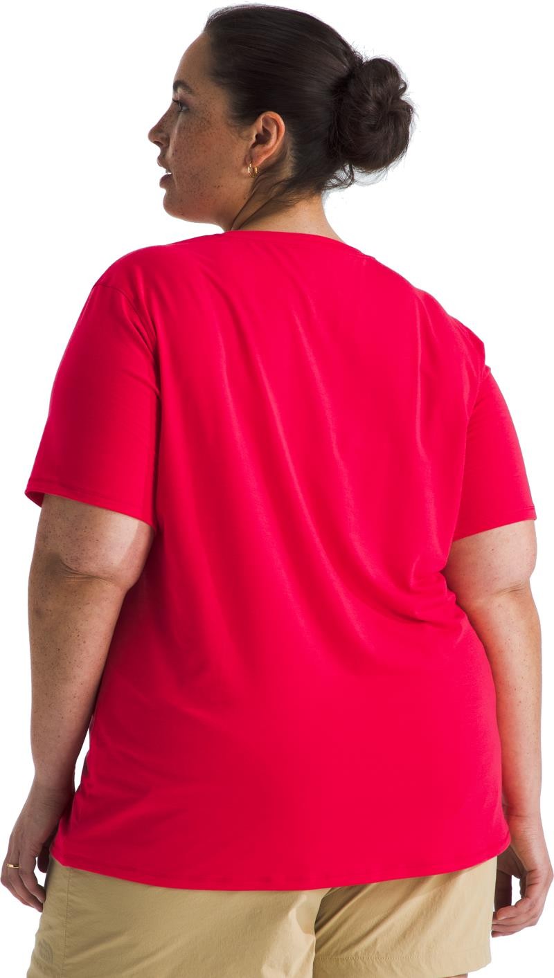 Adventure Tee, Plus - Womens - hibiscus 1