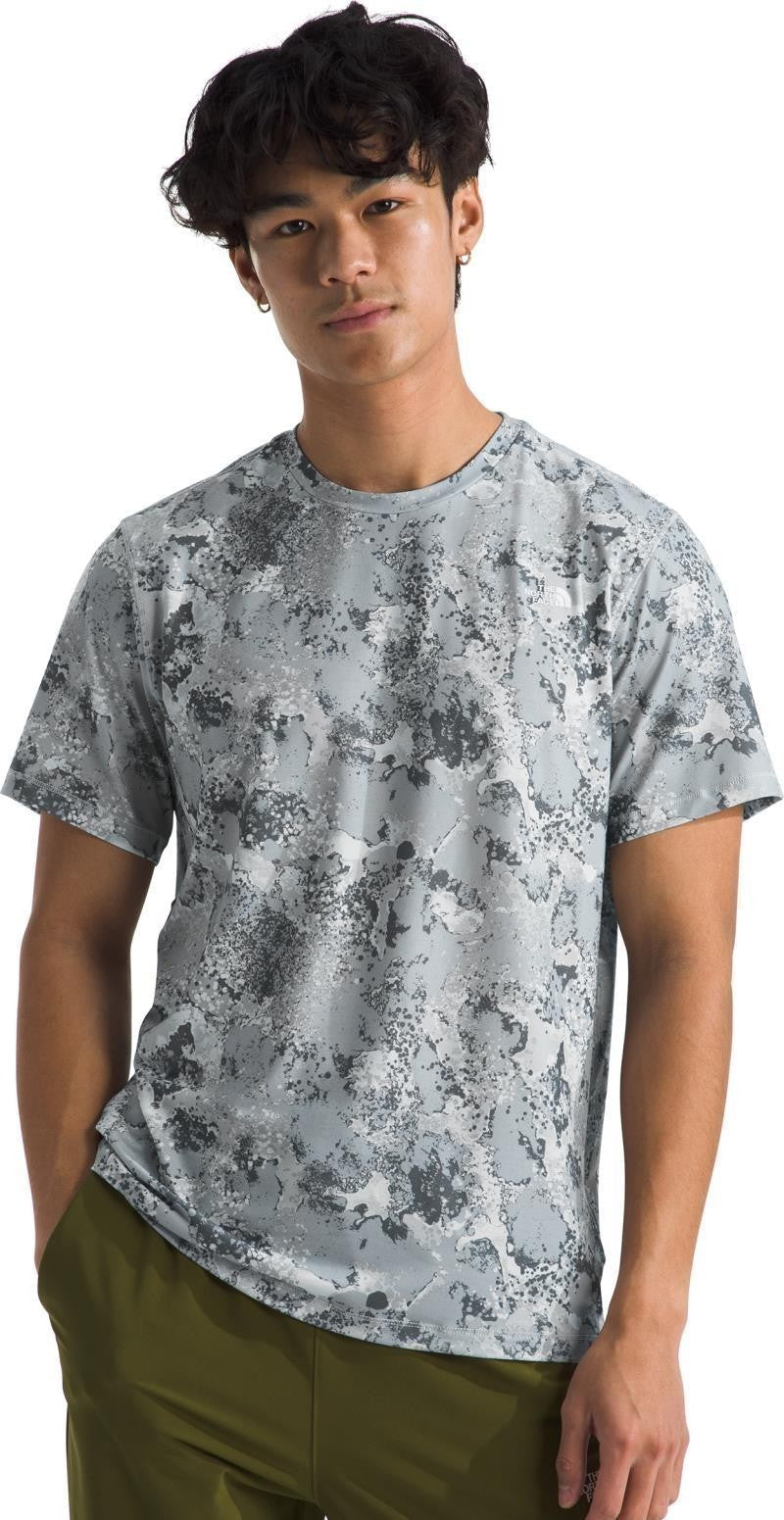 Adventure Tee - Mens - high rise grey moss camo print 1