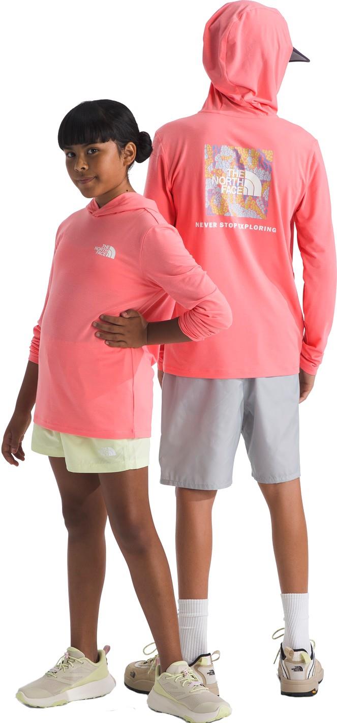 Adventure Wildflower Views Hoodie - Teen - coral crush 1