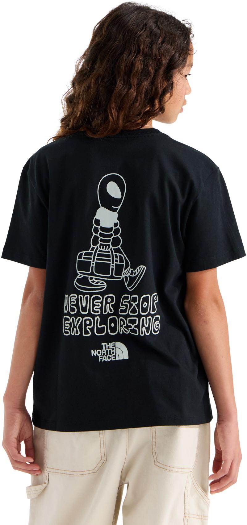 Alien Graphic SS Tee - Teen - tnf black 1