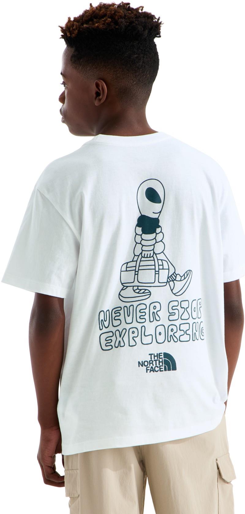 Alien Graphic SS Tee - Teen - tnf white 1