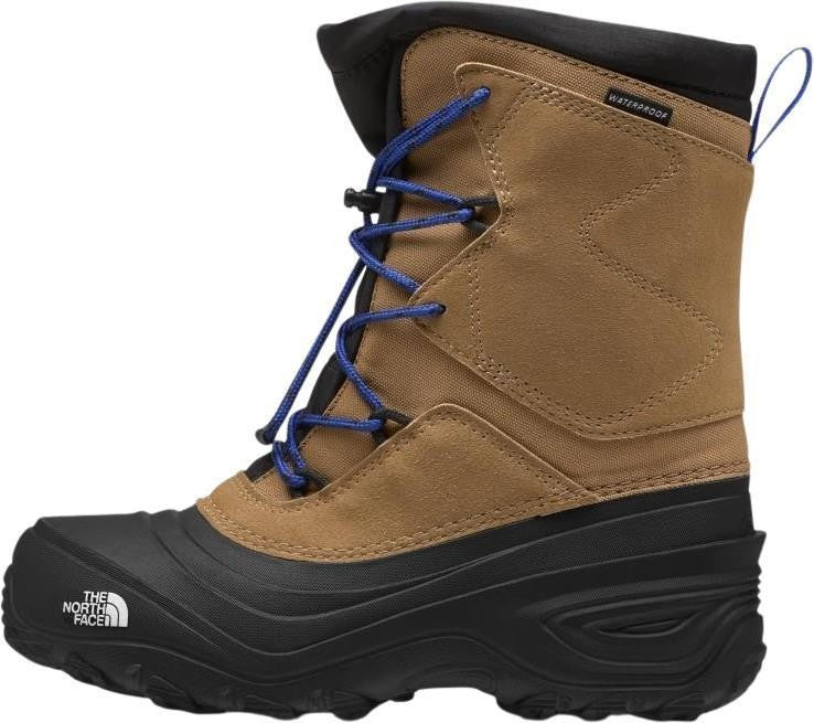 Alpenglow V WP - Youth - utility brown / tnf blue 1