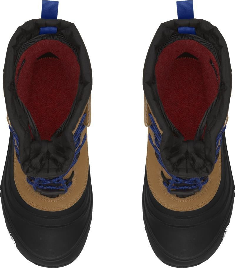 Alpenglow V WP - Youth - utility brown / tnf blue 1