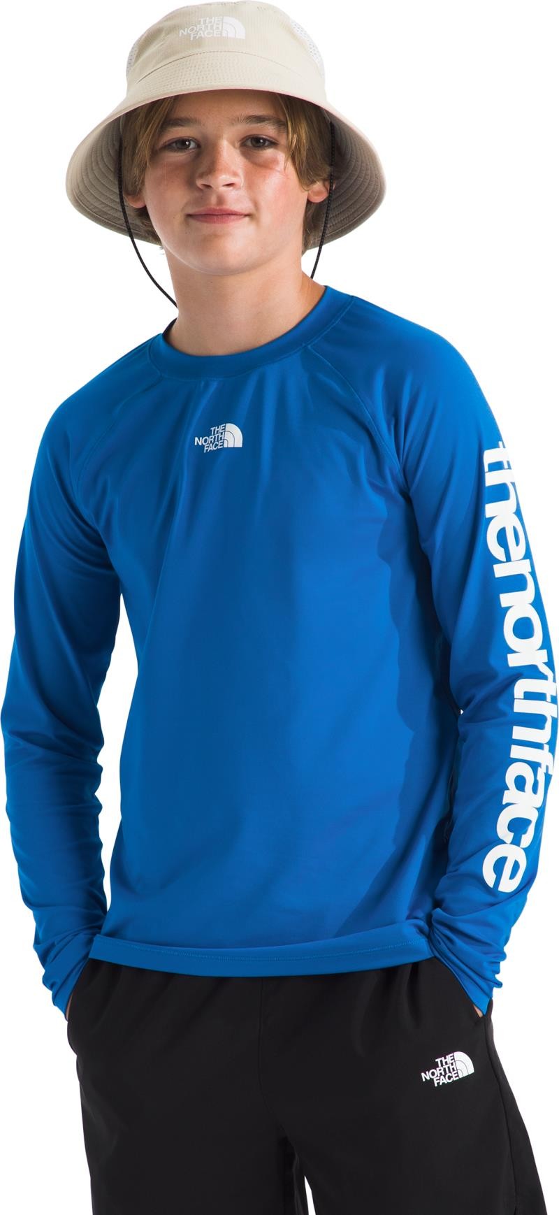 Amphibious LS Tee - Teen - hero blue 1