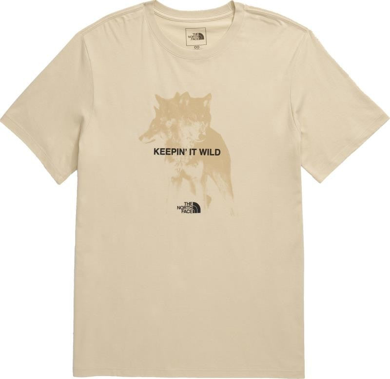 Animals We Love Wolf Graphic SS Tee - Mens - gravel 1