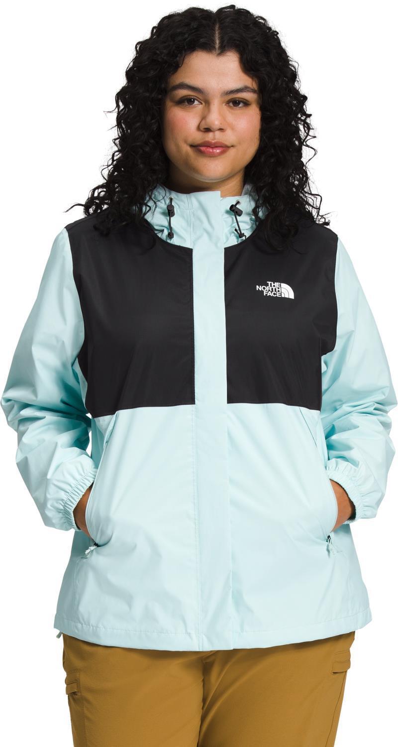 Antora Jacket, Plus - Womens - TNF Black / Skylight Blue 1
