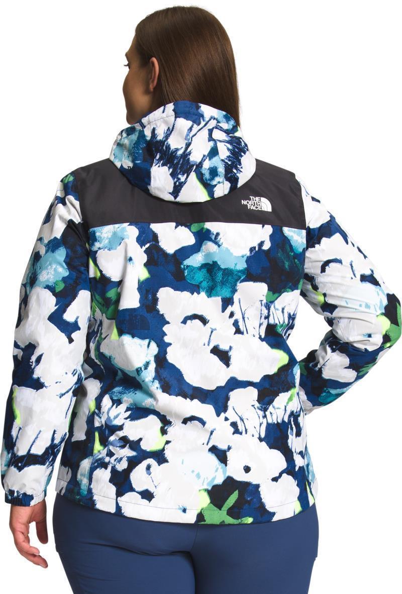 Antora Jacket, Plus - Womens - TNF Black / Summit Navy Abstract Floral Print 2