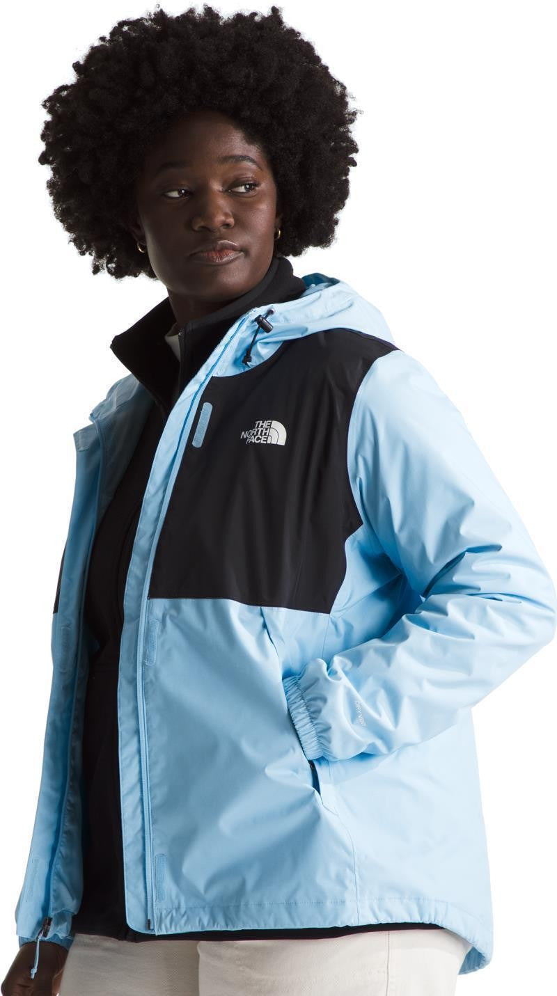 Antora Jacket, Plus - Womens - cornflower / tnf black 1