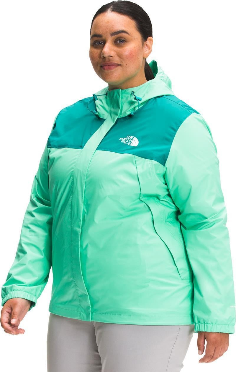 Antora Jacket, Plus - Womens - porcelain green / spring bud 1