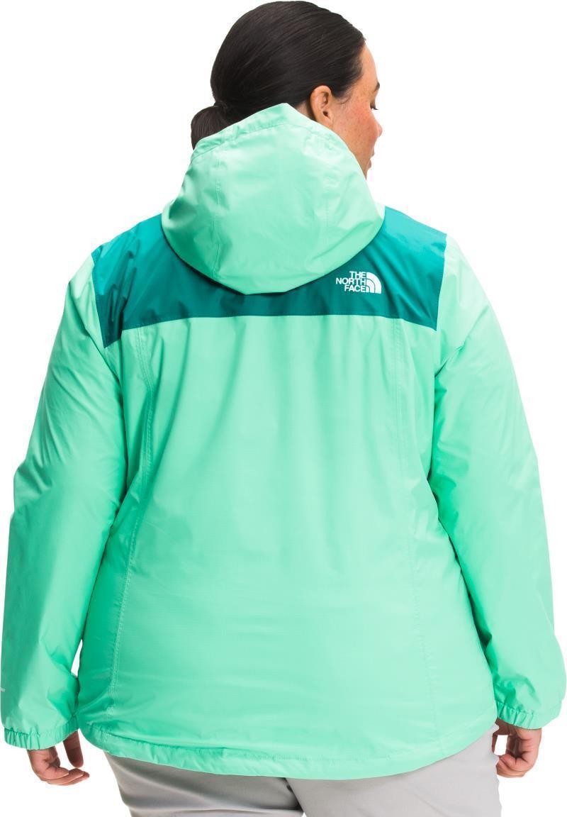 Antora Jacket, Plus - Womens - porcelain green / spring bud 1