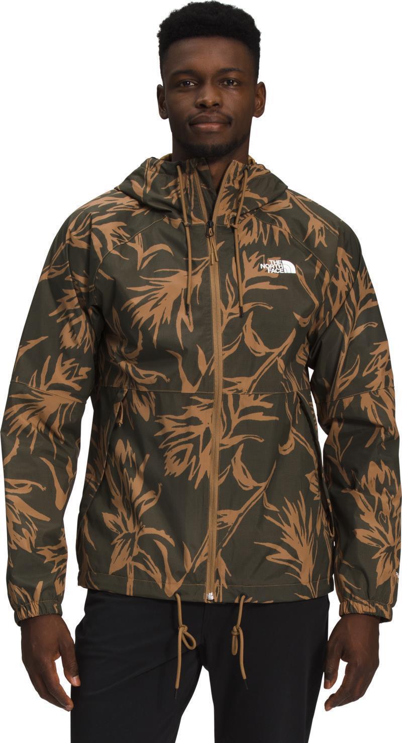Antora Jacket - Mens - Utility Brown Tropical Paintbrush Print 1