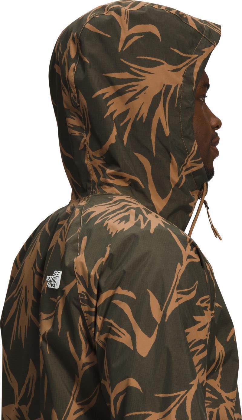 Antora Jacket - Mens - Utility Brown Tropical Paintbrush Print 4