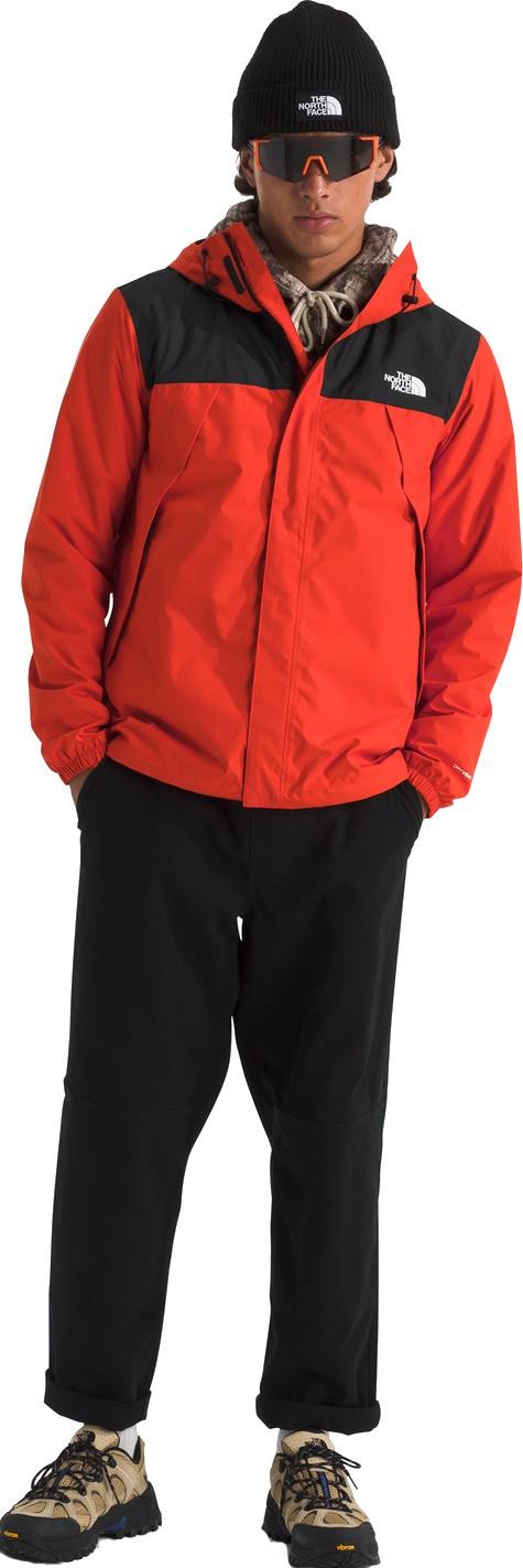 Antora Jacket - Mens - lava red / tnf black 1