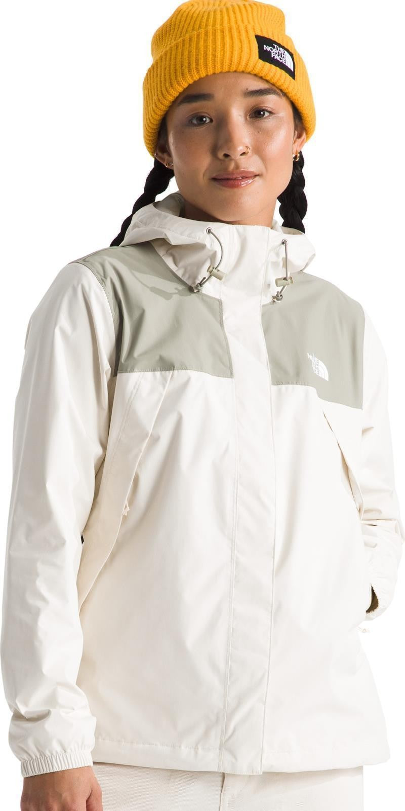 Antora Jacket - Womens - white dune / clay grey 1