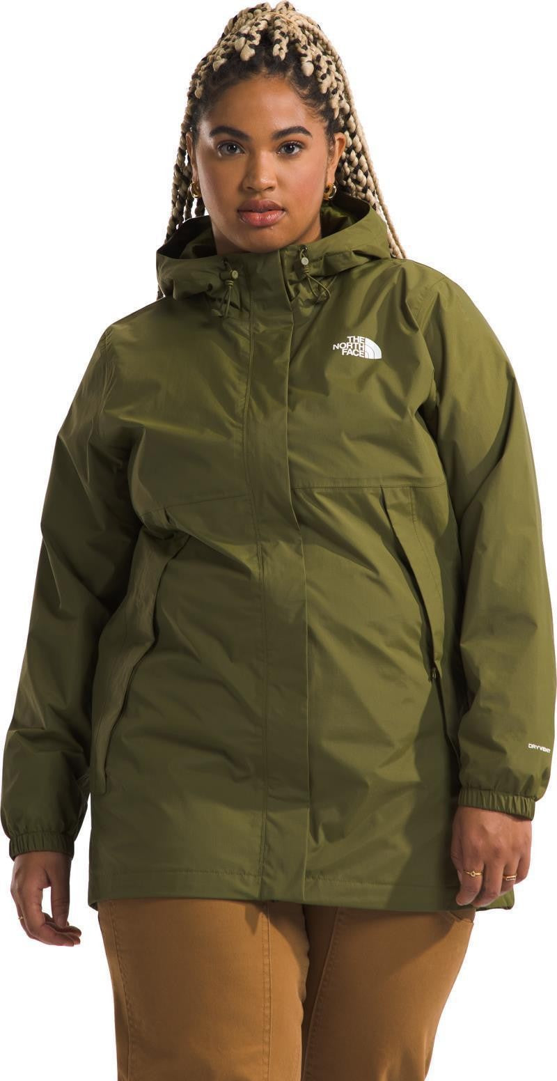 Antora Parka, Plus - Womens - forest olive 1