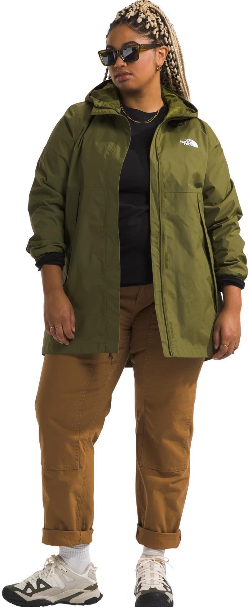 Antora Parka, Plus - Womens - forest olive 1