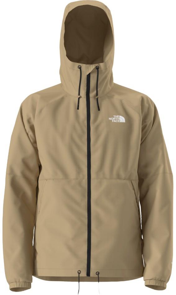 Antora Rain Hoodie - Mens - khaki stone 1