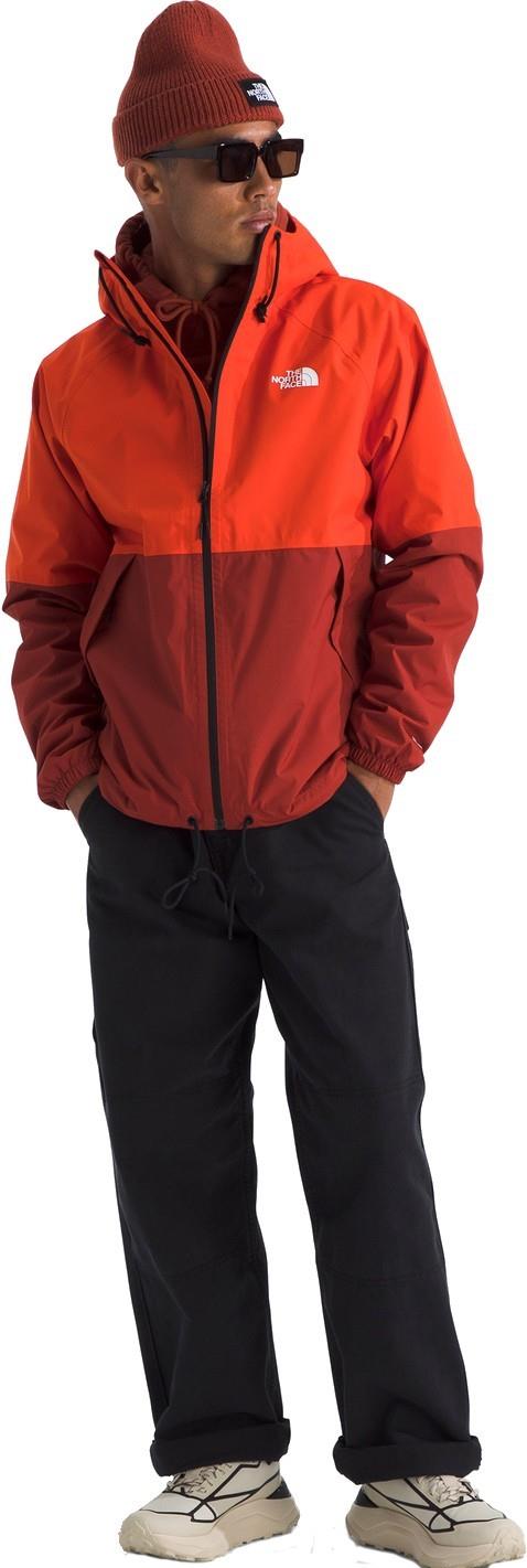 Antora Rain Hoodie - Mens - lava red / iron clay 1