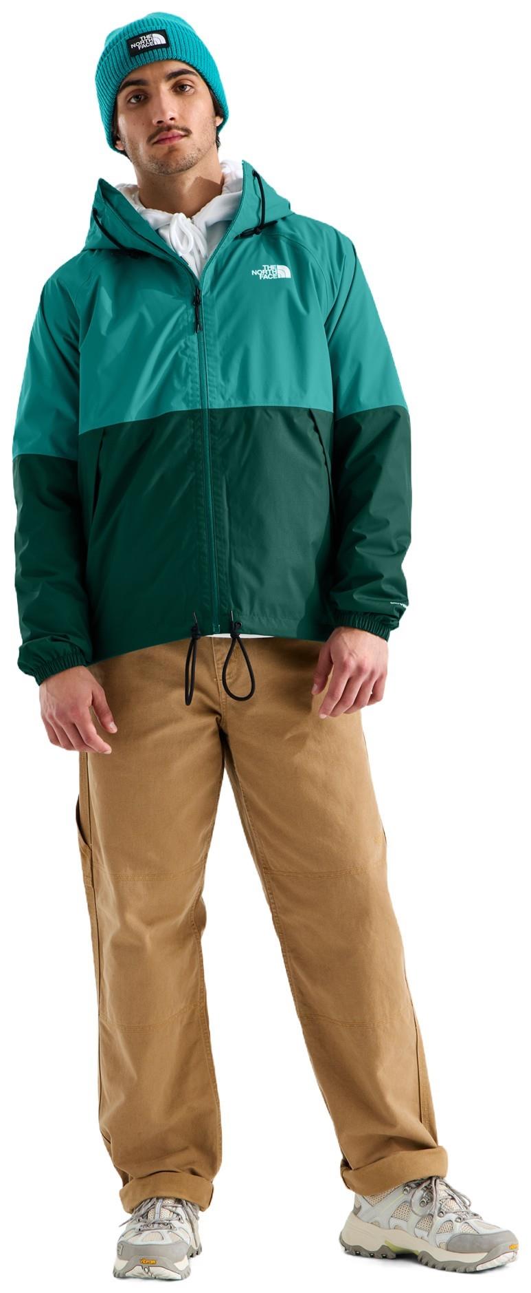 Antora Rain Hoodie - Mens - restorative teal / pacific teal 1