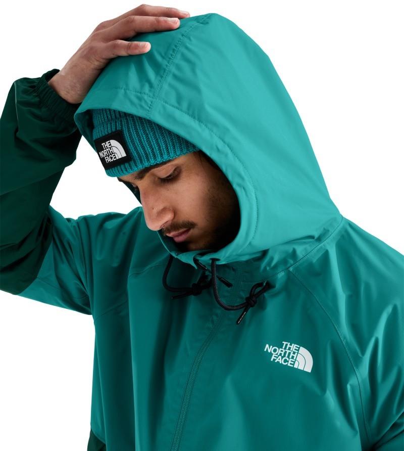 Antora Rain Hoodie - Mens - restorative teal / pacific teal 1