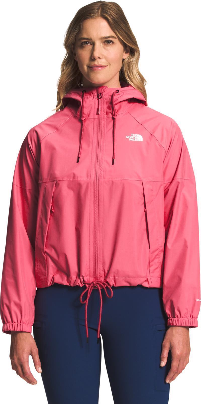 Antora Rain Hoodie - Womens - Cosmo Pink 1