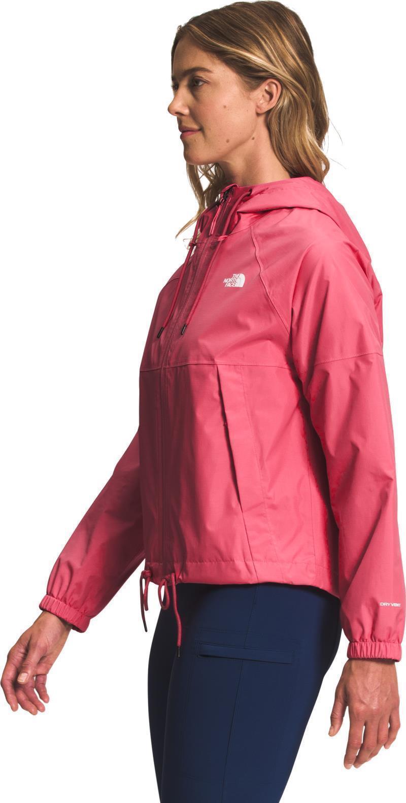 Antora Rain Hoodie - Womens - Cosmo Pink 2