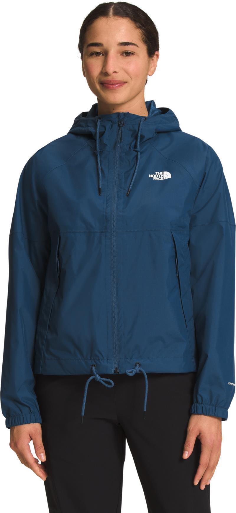 Antora Rain Hoodie - Womens - Shady Blue 1