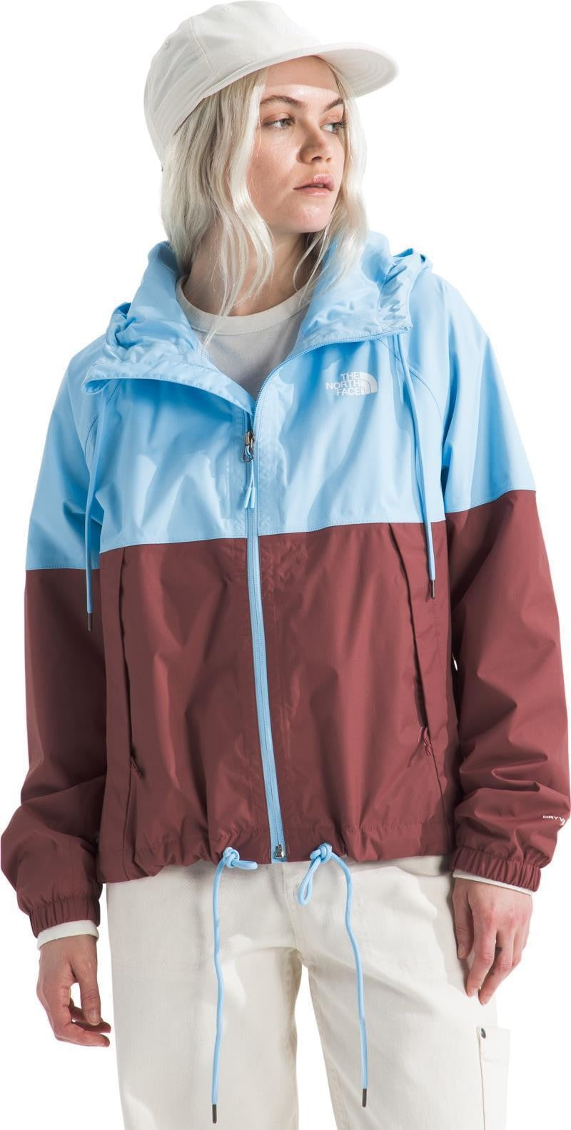 Antora Rain Hoodie - Womens - cornflower / canyon dust 1