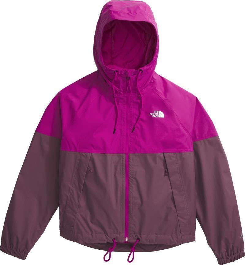 Antora Rain Hoodie - Womens - deep mulberry / midnight mauve 1